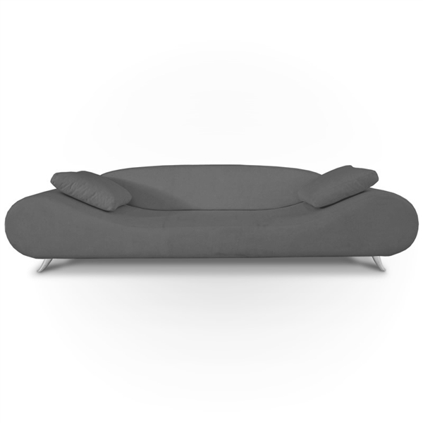 Modern Grey Lounge 3-Seater Sofa